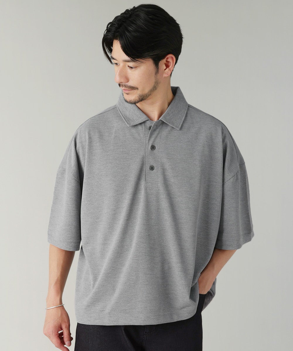 日本製VORTEX（MVS鹿の子） TECH コットンライククロップドハーフ