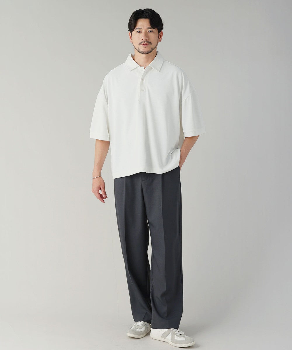 日本製VORTEX（MVS鹿の子） TECH コットンライククロップドハーフ