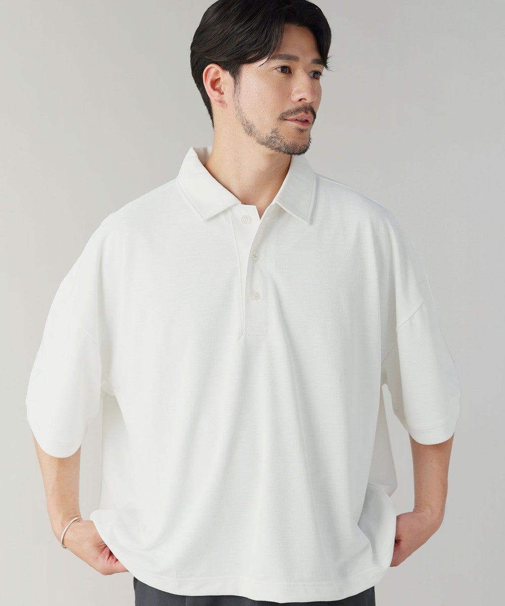 日本製VORTEX（MVS鹿の子） TECH コットンライククロップドハーフ