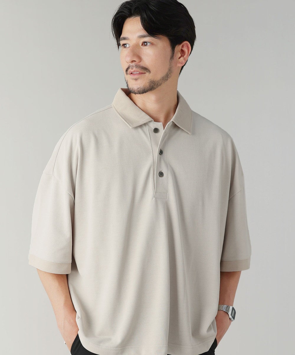 日本製VORTEX（MVS鹿の子） TECH コットンライククロップドハーフ