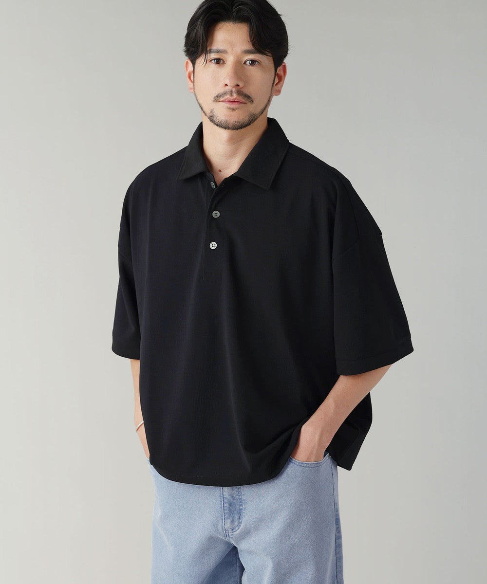 日本製VORTEX（MVS鹿の子） TECH コットンライククロップドハーフ
