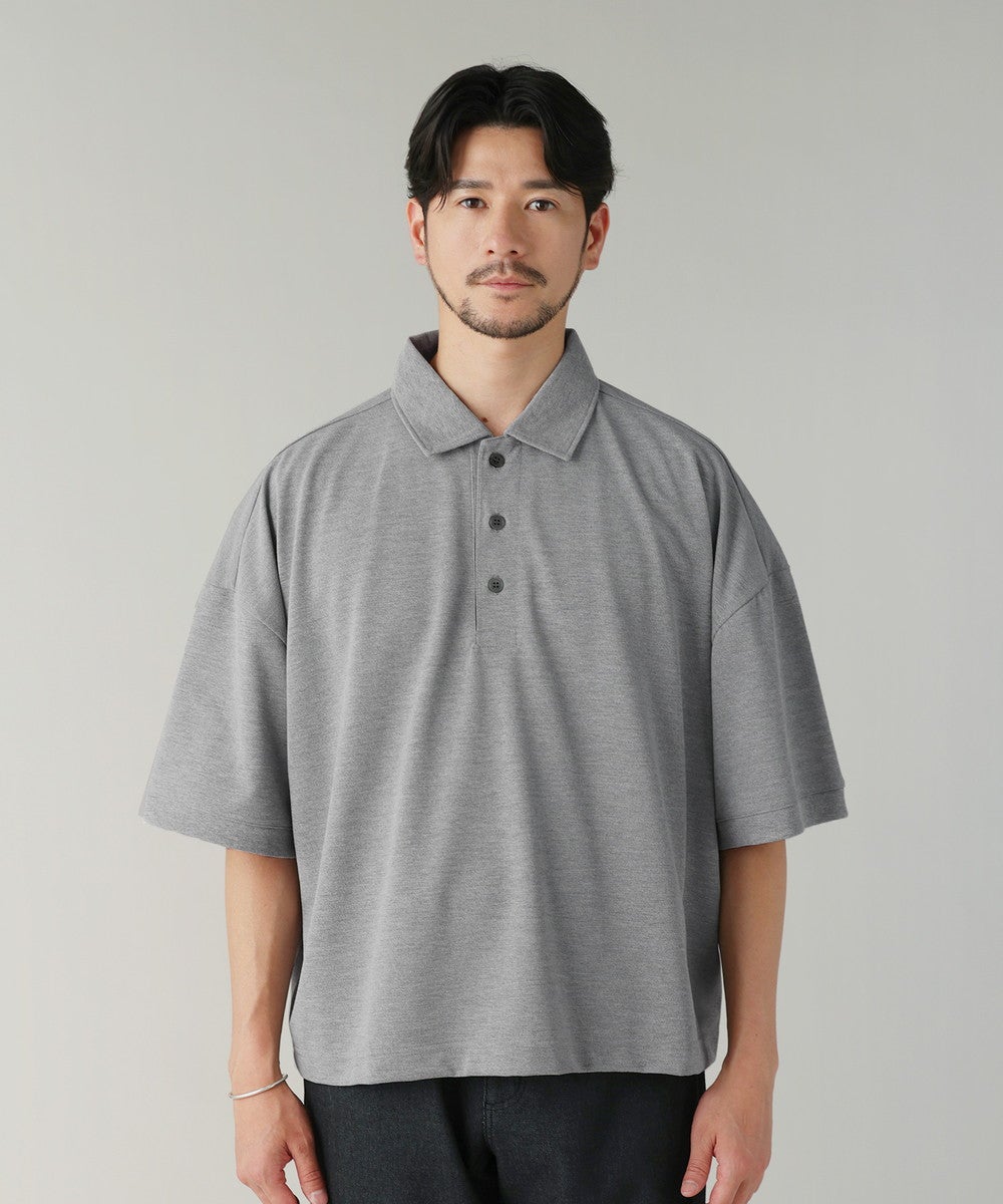 日本製VORTEX（MVS鹿の子） TECH コットンライククロップドハーフ