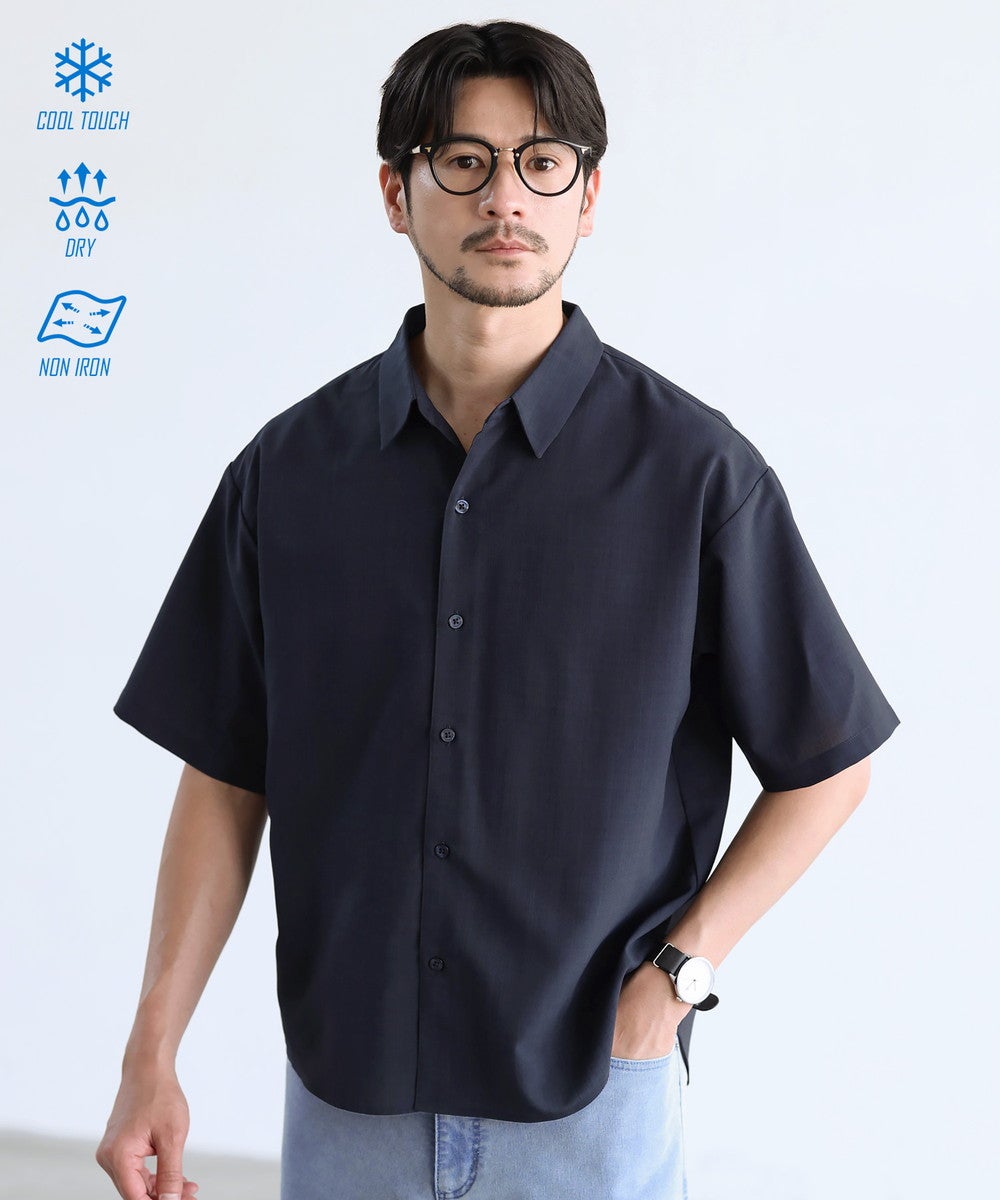 セットアップ対応】【接触冷感、防シワ、速乾】ドライポリレギュラー