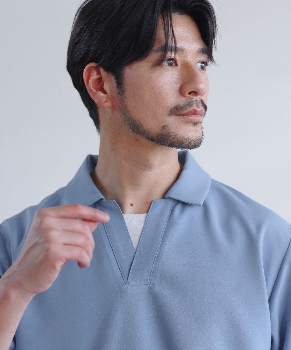〓予約販売・6月下旬頃発送予定〓 【防シワ/接触冷感】機能性半袖