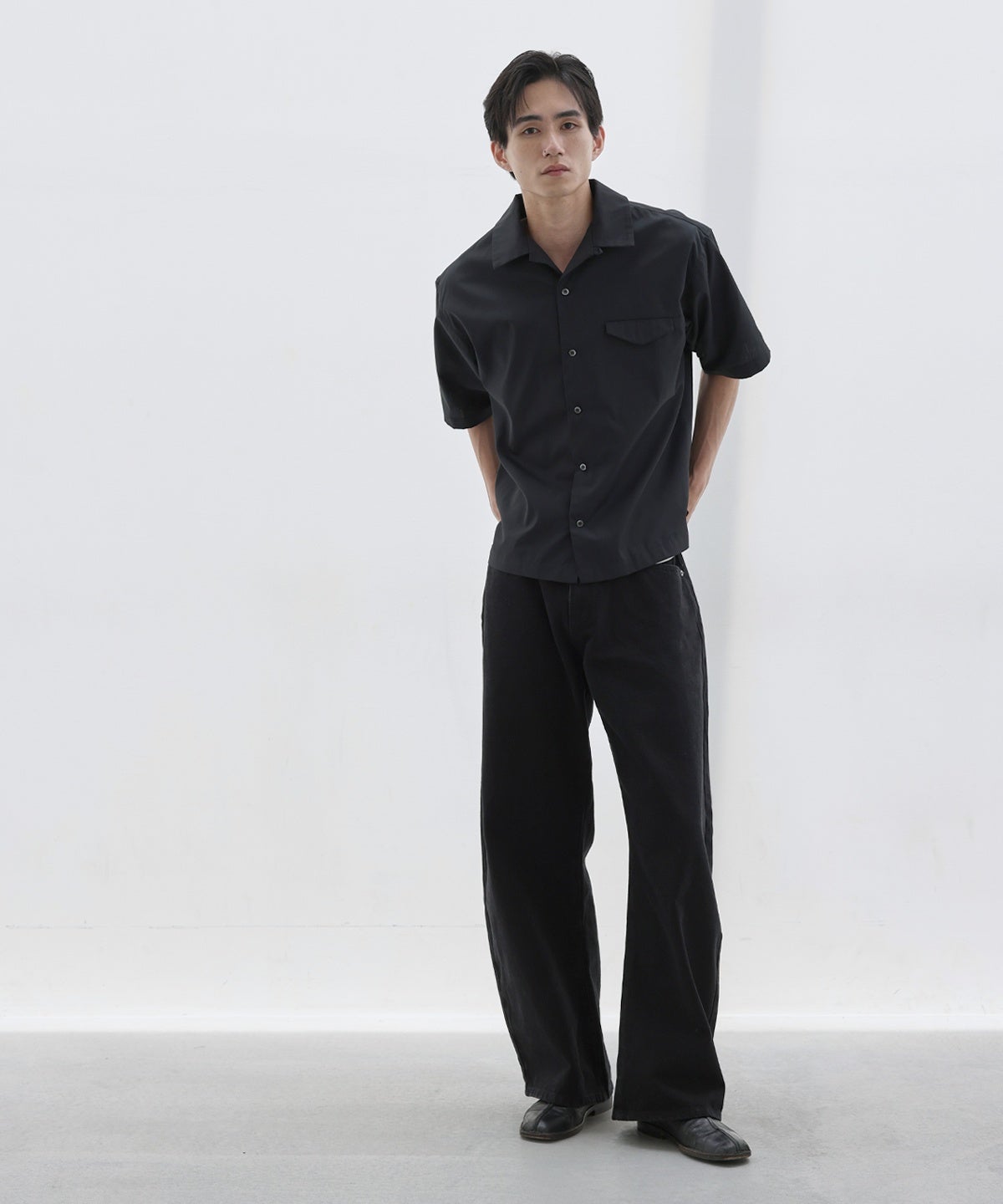 boxy fit open collar shirt | 【公式】SPU スプ公式通販｜メンズ