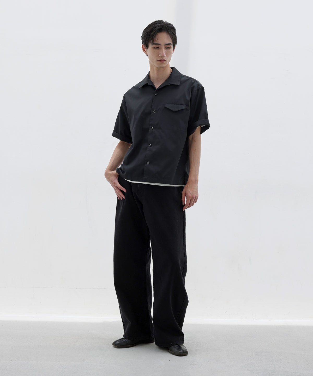 boxy fit open collar shirt | 【公式】SPU スプ公式通販｜メンズ