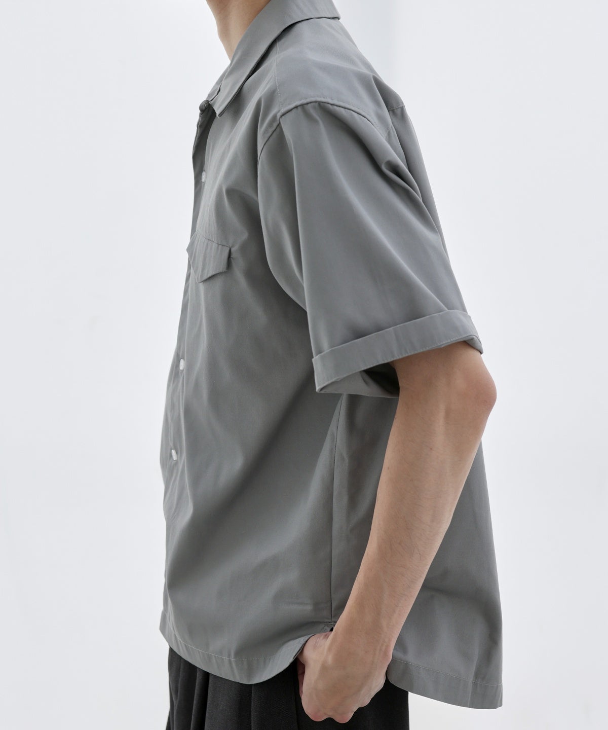 boxy fit open collar shirt | 【公式】SPU スプ公式通販｜メンズ