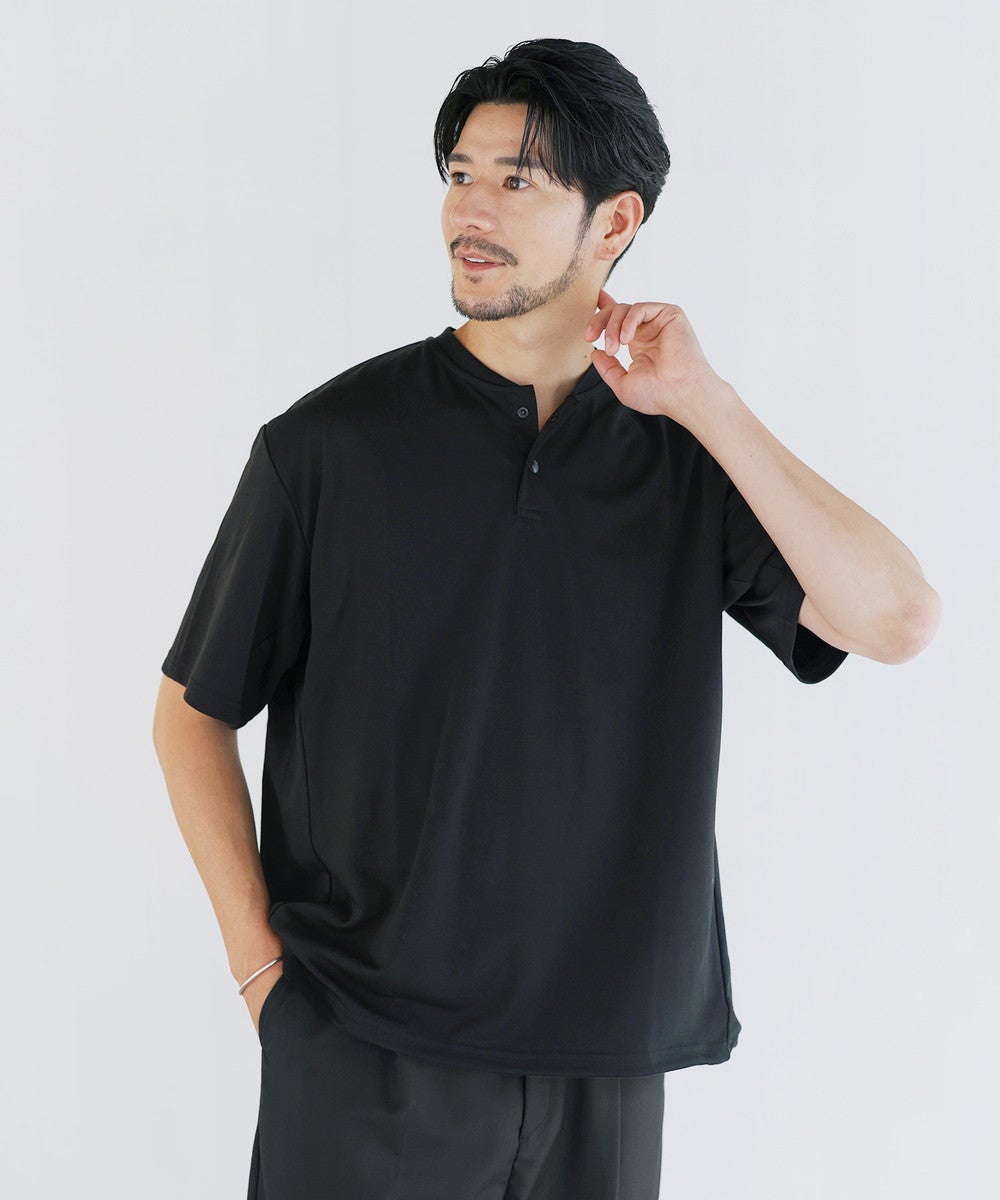 パンプ7部袖　黒　旧Sサイズ 〓予約販売・7月下旬頃発送予定〓 【接触冷感/吸汗速乾/UVカット/2WAY