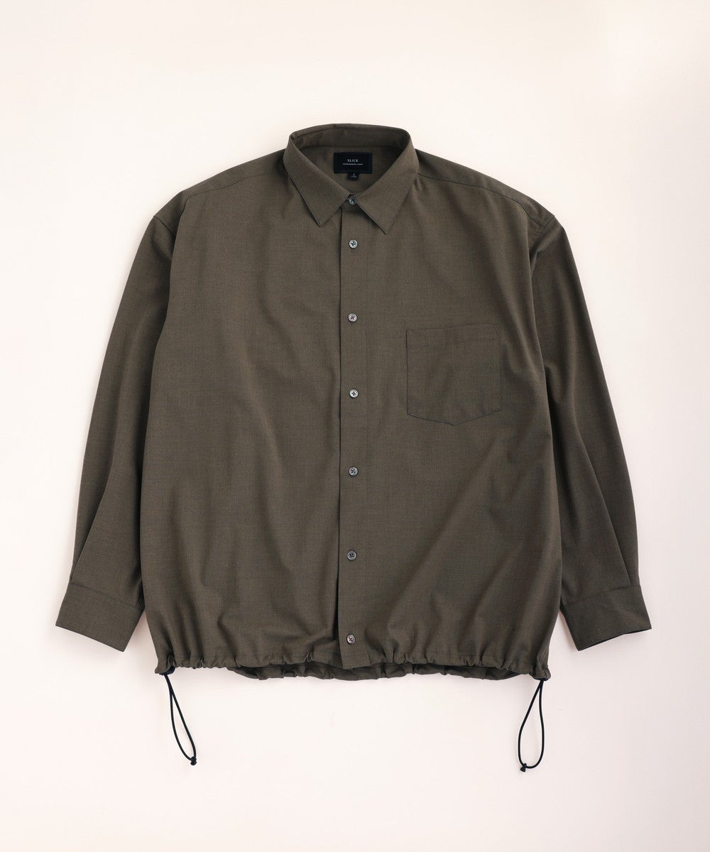 GABANカットソー　クリーニング済 〓予約販売・8月下旬頃発送予定〓 T/Rストレッチギャバジンドロー