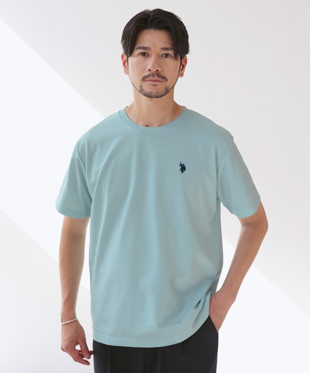 U.S. POLO ASSN.別注 ワンポイント刺繍ベーシック半袖Tシャツ | 【公式