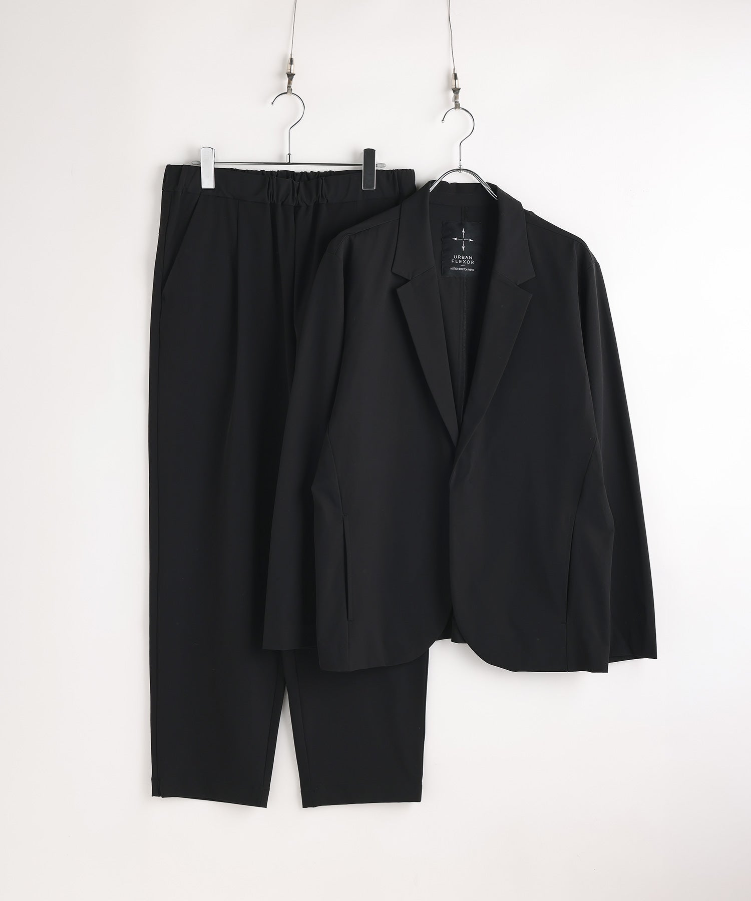 セットアップ 2点セット】多機能素材ナイロン【URBAN FLEXOR】【防しわ