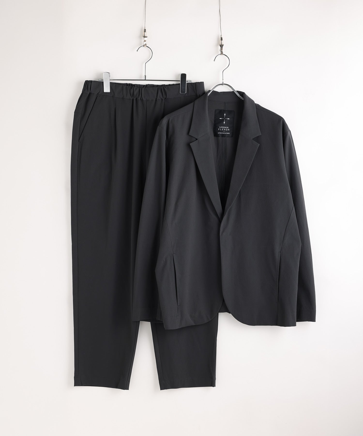 セットアップ 2点セット】多機能素材ナイロン【URBAN FLEXOR】【防しわ