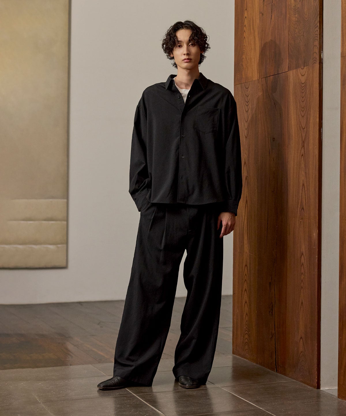 Bishu Wool Twotuck Trousers | 【公式】SPU スプ公式通販｜メンズ